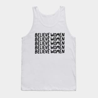 Believe Women (black) Tank Top